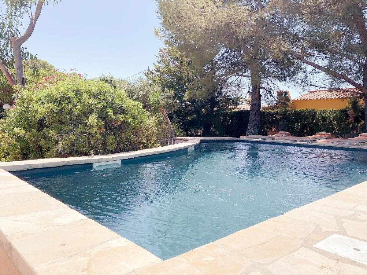 Villa Dos Calas - Bonita Villa De Estilo Rustico Y Piscina De Agua Salada L'Ametlla de Mar Ngoại thất bức ảnh