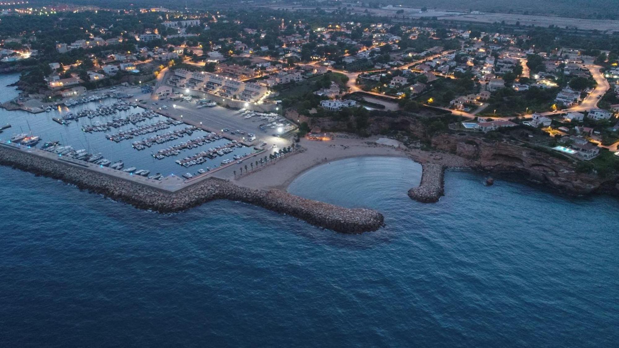 Villa Dos Calas - Bonita Villa De Estilo Rustico Y Piscina De Agua Salada L'Ametlla de Mar Ngoại thất bức ảnh